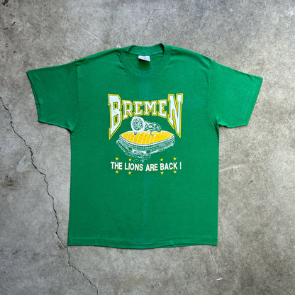 Vintage 80s USA Bremen, The Lions Are Back T-shirt