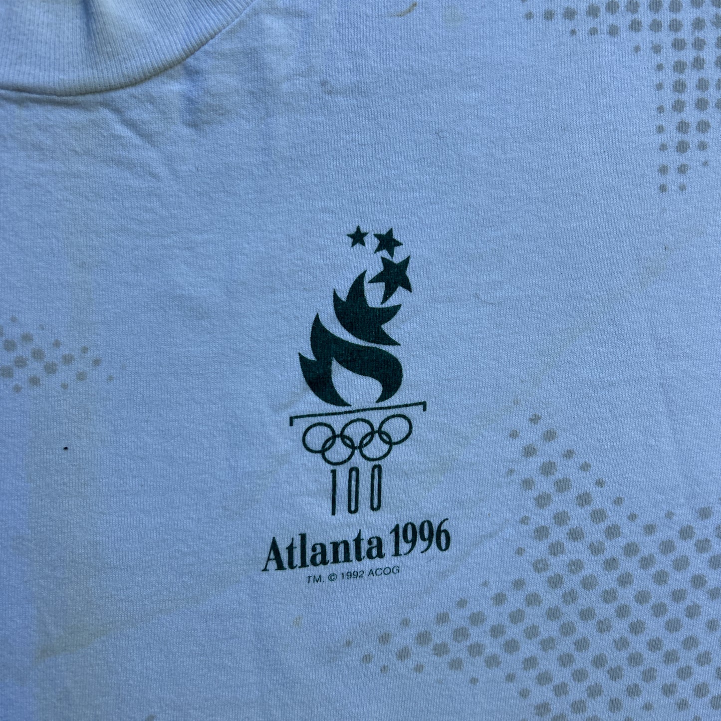 Vintage 90s USA, America Atlanta Centennial Olympic Games 1992 T-shirt