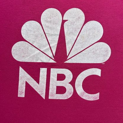 Vintage 80s NBC USA TV Station Promotional T-shirt