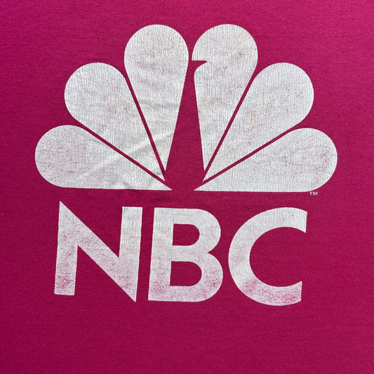 Vintage 80s NBC USA TV Station Promotional T-shirt