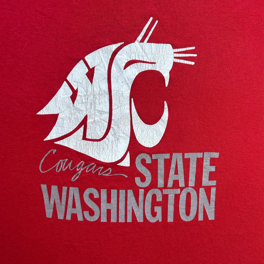 Vintage 90s Cougars State Washington USA T-shirt