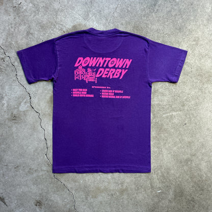 Vintage 90s White River Water Carnival 1992 Downtown Derby T-shirt