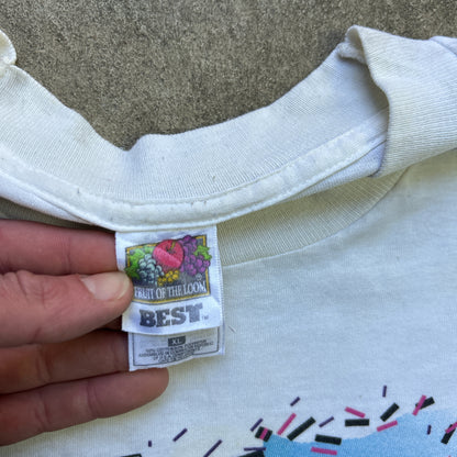 Vintage 90s Freedom Through Jesus, Marthas Chapel 1996 T-shirt