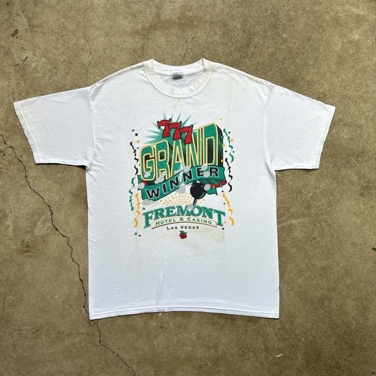 Vintage 90s Fremont Hotel & Casino Las Vegas, 777 Grand Winner T-shirt