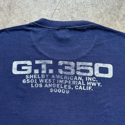 Vintage 80s Shelby Cobra, G.T. 350 Motorsports Los Angeles T-shirt