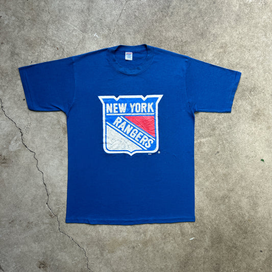 Vintage 80s NY Rangers, American Ice Hockey NHL 1982 T-shirt