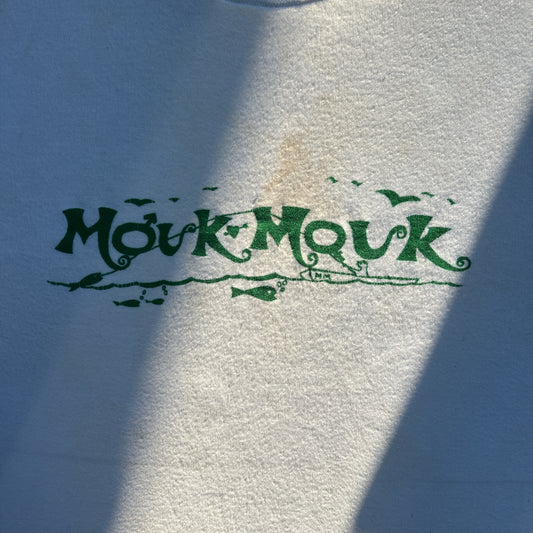 Vintage 80s Mouk Mouk Cartoon Fishing T-shirt