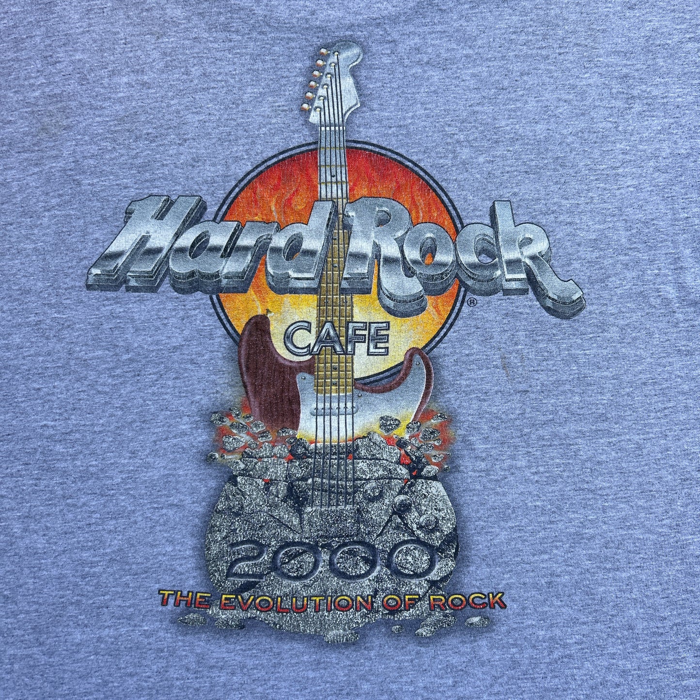 Vintage 2000s Hard Rock Cafe, The Evolution of Rock, New Orleans T-shirt