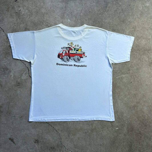 Vintage 90s Dominican Republic Outback Jungle Safari T-shirt
