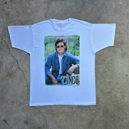 Vintage 90s Vince Gill 1998 USA Music Tour T-Shirt