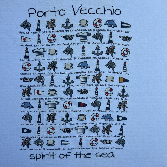 Vintage 90s Porto Vecchio, Spirit Of The Sea T-shirt