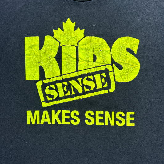 Vintage 90s Canadian Kids Sense Make Sense, T-shirt