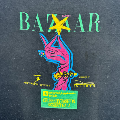 Vintage 90s Harper Bazar Shopping Mall, Celebrity Fashion Benefit Gala T-shirt
