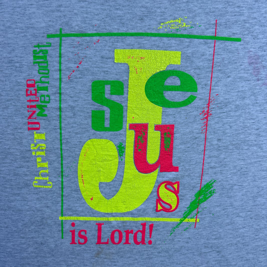 Vintage 90s Jesus is Lord, Christ United T-shirt