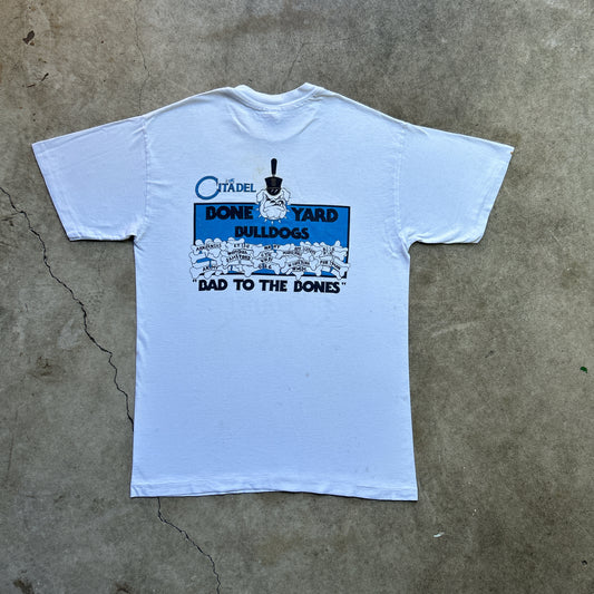 Vintage 90s The Citadel "Beware of the Dogs" American Theater T-shirt