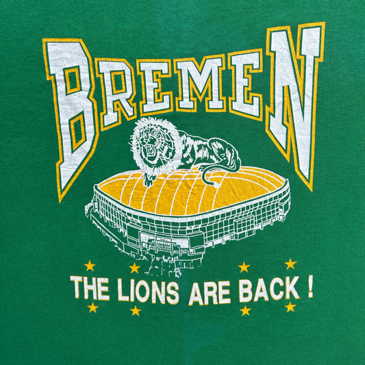Vintage 80s USA Bremen, The Lions Are Back T-shirt