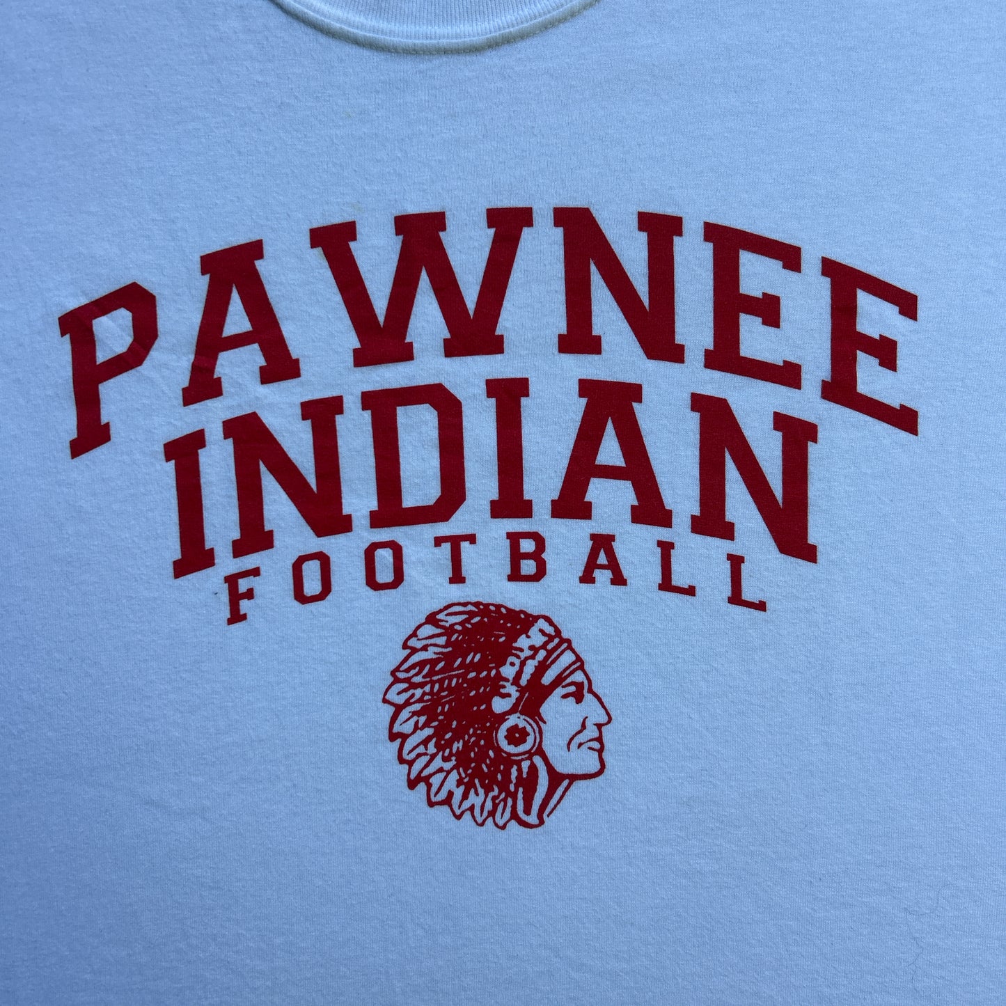 Vintage 2000s USA Pawnee Indian Football, College T-shirt