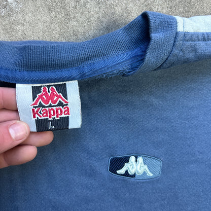 Vintage 90s Kappa Two Tone Crewneck Sweatshirt