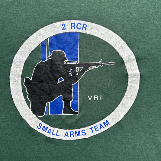 Vintage 80s The 2nd Battalion, Royal Canadian Regiment (2 RCR) Small Arms T-shirt