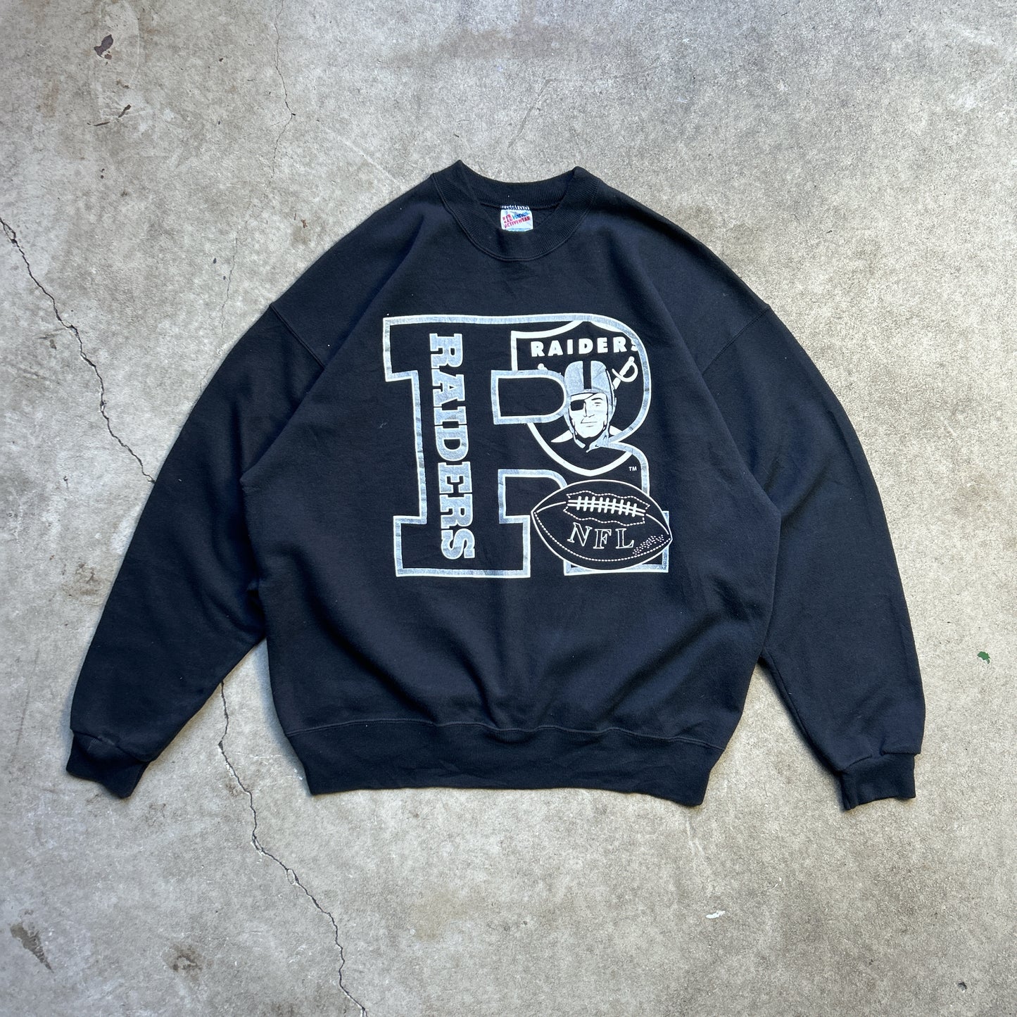 Vintage 90s NFL Oakland Raiders Crewneck Sweatshirt