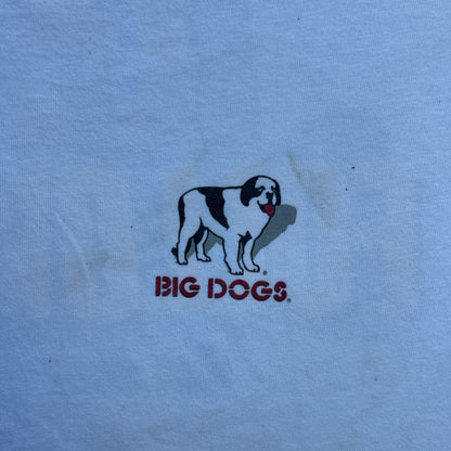 Vintage 90s Big Dogs Sportswear "lead follow or get out the way" 1998 T-shirt