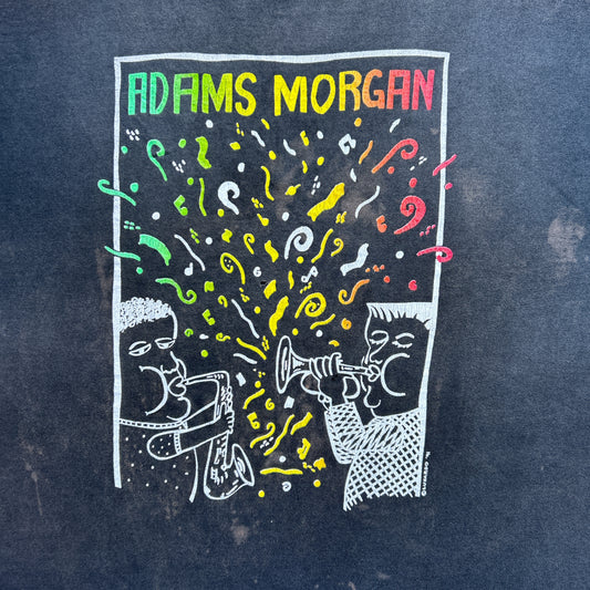 Vintage 90s Adams Morgan Band 1991 T-shirt