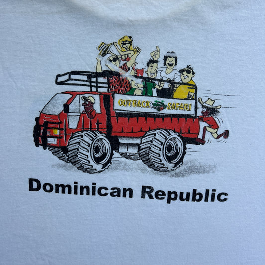 Vintage 90s Dominican Republic Outback Jungle Safari T-shirt