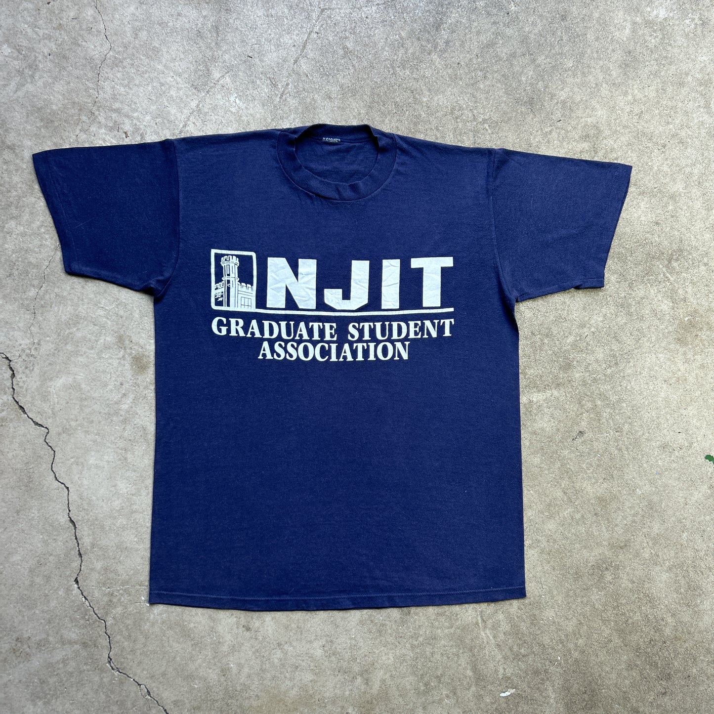 Vintage 90s NJIT Graduate Student Association, USA T-shirt
