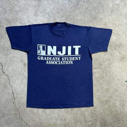 Vintage 90s NJIT Graduate Student Association, USA T-shirt