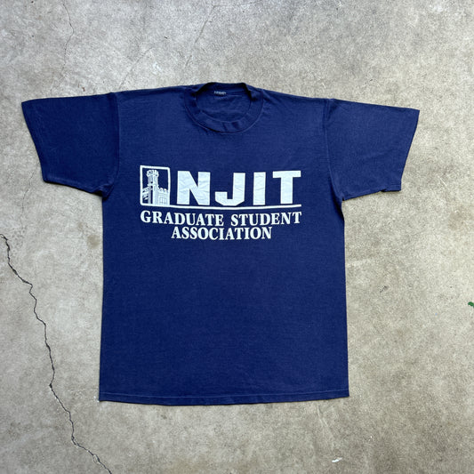 Vintage 90s NJIT Graduate Student Association, USA T-shirt