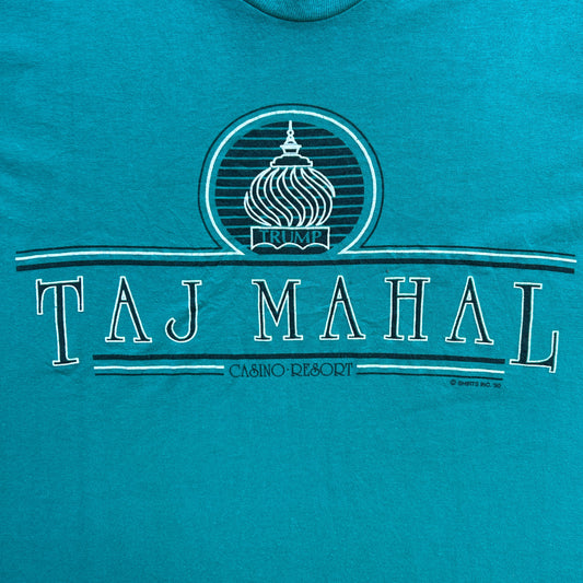 Vintage 90s Trumps Taj Mahal, Casino Resort Graphic Print T-shirt