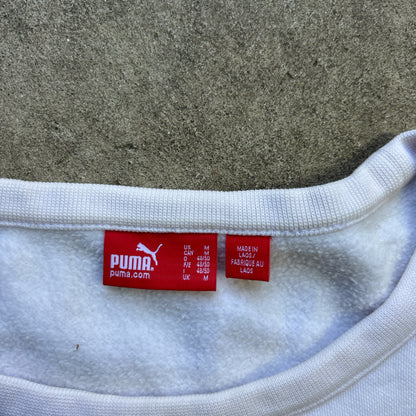 Vintage 2000s Puma Two Tone embroidered Crewneck Sweatshirt