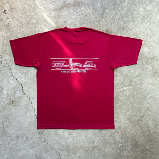 Vintage 80s New Almaden Days, Historic New Almaden 1985,  "Gone But Not Forgotten" T-shirt