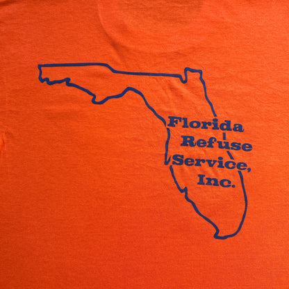 Vintage 90s Florida Refuse Service Inc. T-shirt