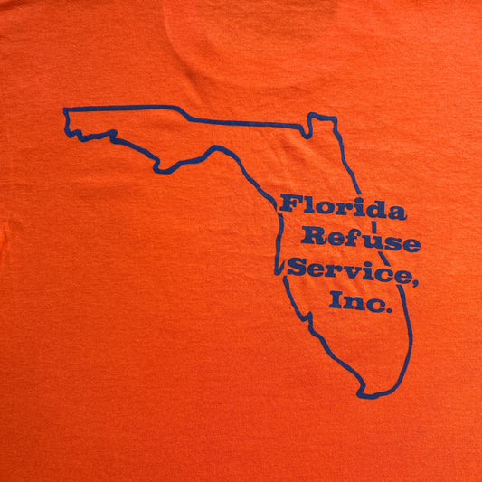 Vintage 90s Florida Refuse Service Inc. T-shirt