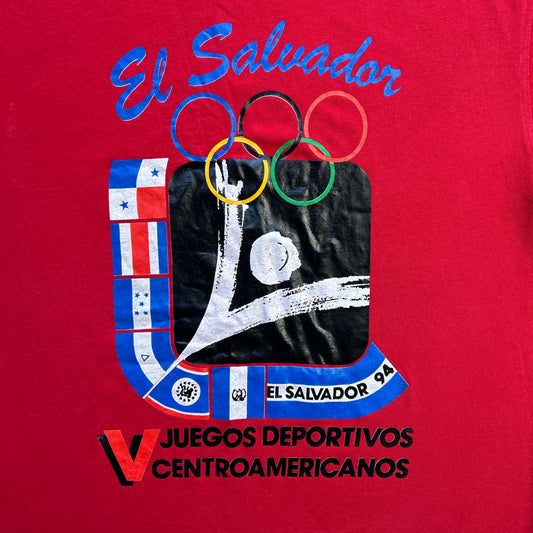 Vintage 90s El Salvador, Olympic Sports 1994 T-shirt