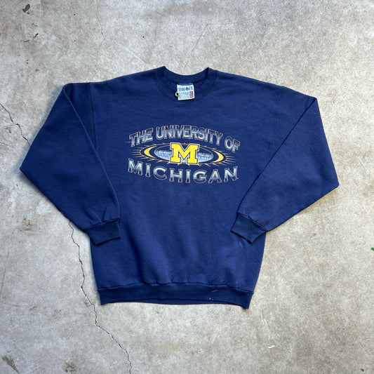 Vintage 90s University of Michigan Crewneck Sweatshirt