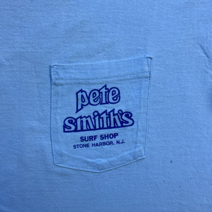 Vintage 90s Pete Smith's Surf Shop, Stone Harbour New Jersey T-shirt