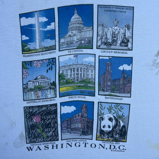 Vintage 90s Washington, D.C. Collectors Souvenir 1994 T-shirt