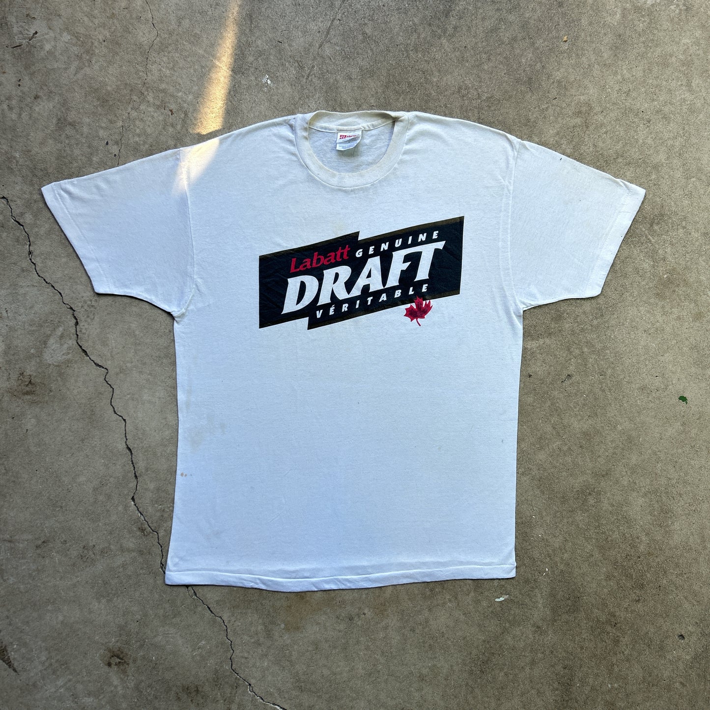 Vintage 90s Labatt Genuine Draft Veritable Beer T-shirt