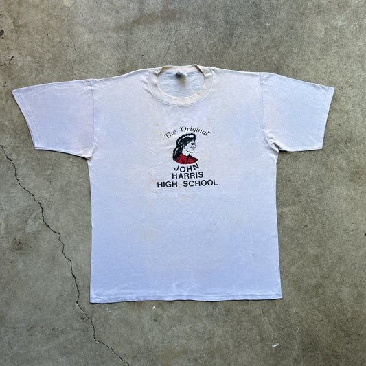 Vintage 80s The "original" John Harris High School T-shirt