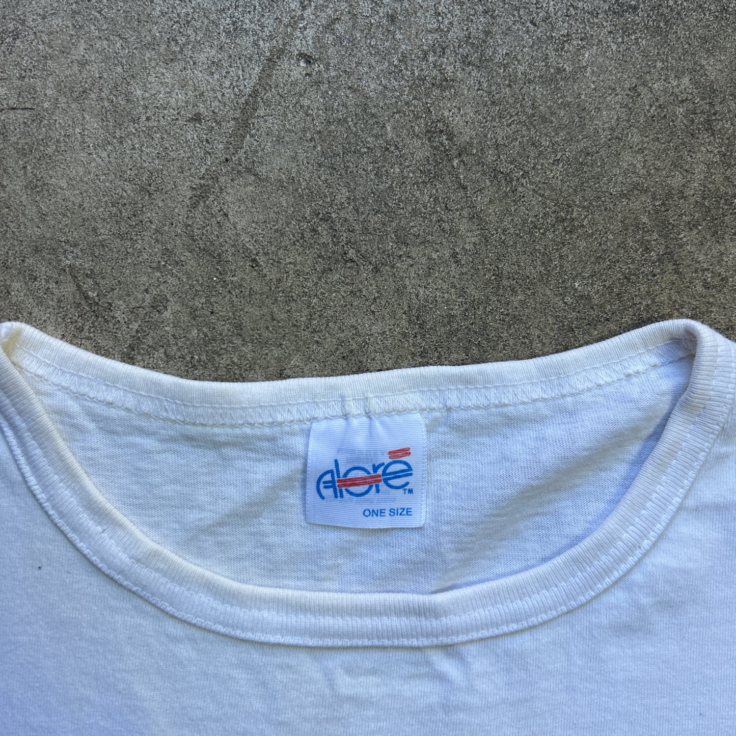 Vintage 80s Alore, Colourful Fish Art Print T-shirt