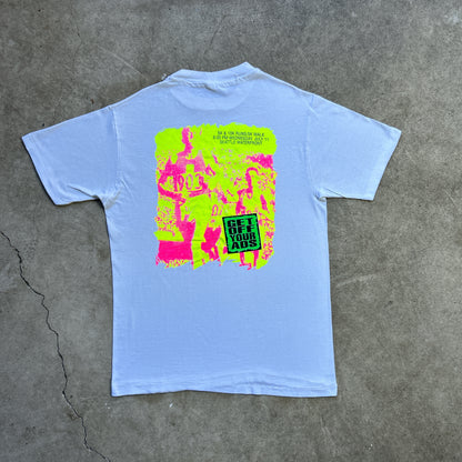 Vintage 90s Get Off Yours Ads USA Run Club  T-shirt