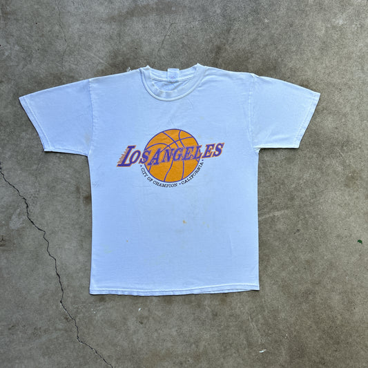 Vintage 90s NBA Los Angeles Lakers, City Of Champions T-shirt