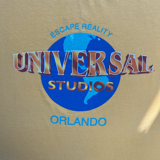 Vintage 90s Universal Studios, Orlando, USA "escape reality" T-shirt