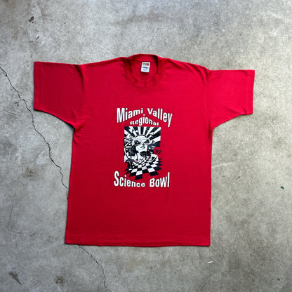 Vintage 90s Miami Valley Regional Science Bowl 1997 T-shirt
