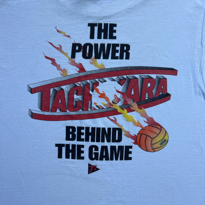 Vintage 2000s Volleyball On Fire, The Power Behind The Game Tachikara T-shirt