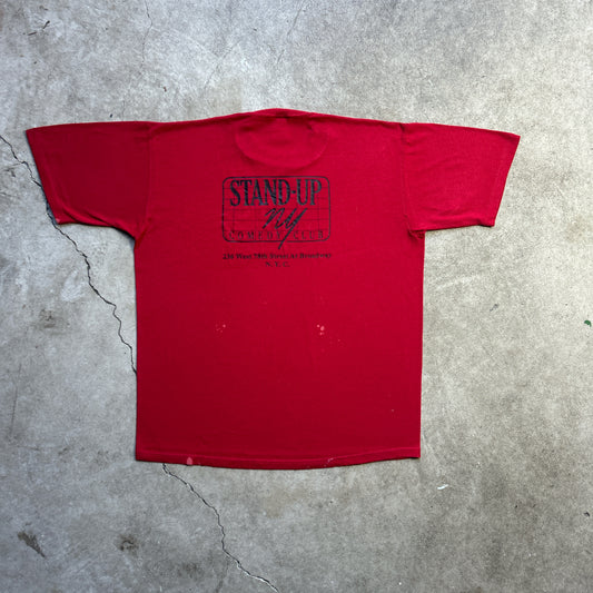 Vintage 80s Stand-Up New York NY Comedy Club T-shirt
