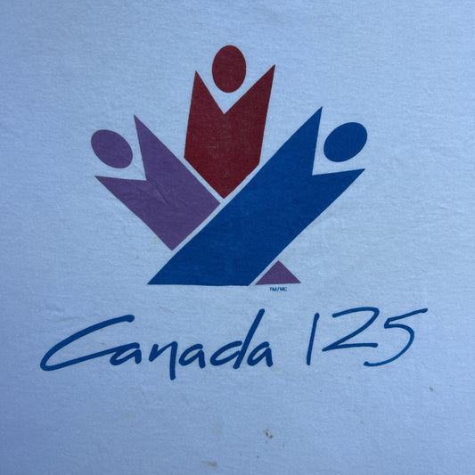Vintage 90s Canada’s 125th Confederation anniversary 1992 T-shirt