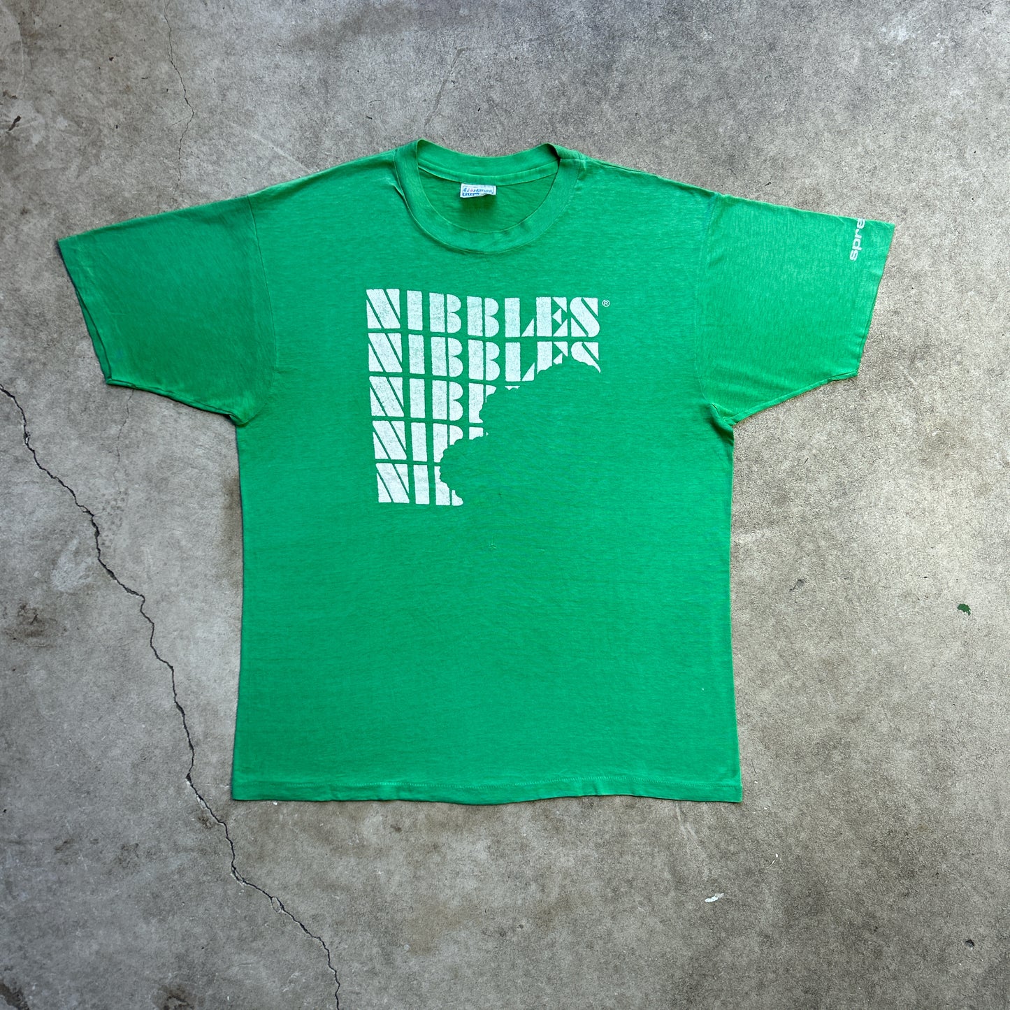 Vintage 80s Nibbles, Nibbles, Nibbles, Nibbles, Nibbles T-shirt